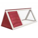 Gaiola para Coelhos Madeira Vermelho - 170854