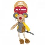 Rosewood Brinquedo Cão Mr Twister Rato Molly 23 cm