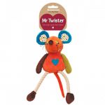 Rosewood Brinquedo Cão Mr Twister Rato Millie 36 cm