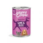 Ração Húmida Edgard & Cooper Grain-Free Adult Game & Duck 6x 400g