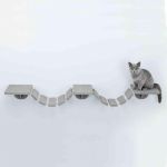 Trixie Escada Escalada Gatos de Parede 150x30 cm Cinzento Acastanhado, - 425443