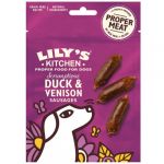 Lily's Kitchen Duck & Venison Sausages 70g