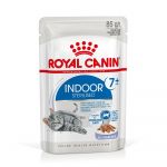 Ração Húmida Royal Canin Vet Diet Indoor Sterilised 7+ Gelatina 24x 85g