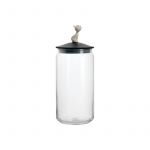 Alessi Recipiente para Comida de Gato Preto - MiòJar - AALEAMMI22B