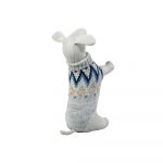 Trixie Camisola ZigoZago Cinza/Azul 30cm