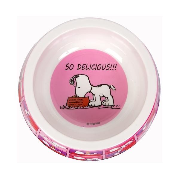 Zooz Pets Taça em Melamina Film Pink Oficial Snoopy M