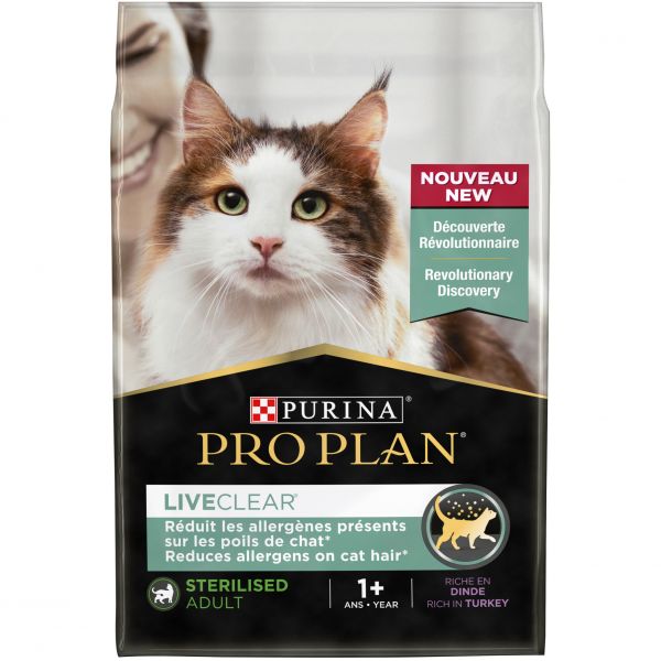 Purina Pro Plan Liveclear Sterilised Turkey 2,8Kg | KuantoKusta