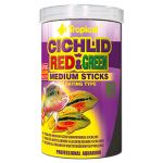 Tropical Cichlid Red & Green Medium Sticks 1 L