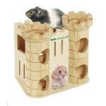 Karlie Castelo Robin para Hamster Jogo Torre Robin 16 X 11 X 15 cm