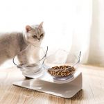 Tigela de Alimentação Ergonómica para Gato