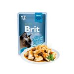Ração Húmida Brit Blue Delicate Fillets In Gravy & Chicken (saqueta) 85g