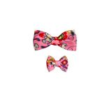 Zooz Pets Laço Pink Flower Oficial Snoopy XS/S