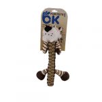 Ok for Pets! Brinquedo Animal Corda - Tigre - 332253/4