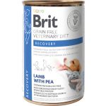 Ração Húmida Brit Vet Diet & Recovery Grain-Free Lamb & Pea 6x 400g
