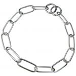 Hs Sprenger Coleira Aço Chrome Plated Steel Choke Collar With Long Thick Link 72cm x 4mm
