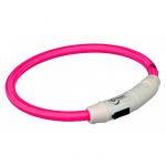 Trixie Parure Flash Light Up Necklace usb Pink Flash Up Necklace 35cm x 7mm