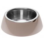 Ferplast Comedouro e Bebedouro Jolie 0,85 Litros Acero Gris 498608