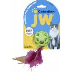 Jw Pet Company Brinquedo para Gatos Cataction 5 cm Goma/pluma Verde 919795