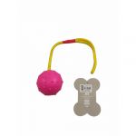 Sk Brinquedo Cão Bola com Corda Rosa - 332182/1