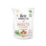 Ração Húmida Brit Care Dog Crunchy Cracker Insects W/salmon Enriched W/thyme 200g