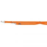 Trixie Trela Ajustável Premium Laranja 2 m/15 mm