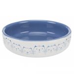Trixie Taça Cerâmica para Gatos de Focinho Curto Azul