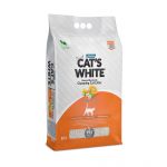 Cat's White Areia Orange 10L