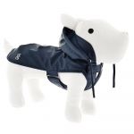 Ferribiella Casaco Impermeável com Capuz Frozen Azul Cães Azul Escuro 51 cm