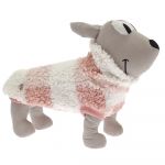 Ferribiella Camisola Mou Coral & Branca Cães Coral & Branco 60 cm