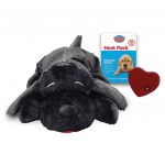Snuggle Puppy Cão de Peluche com Batimento Cardíaco Preto - 444449