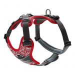 Hunter Arnês Divo Vermelho Cinzento Refletor Tamanho S (45-56 cm)