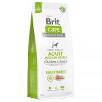 Brit Care Dog Sustainable Adult Medium Breed Chicken & Insect 12 Kg