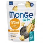 Monge Gift Snacks para Cães Adultos com Problemas de Mobilidade Borrego com Ananás 150 G