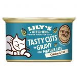 Ração Húmida Lily's Kitchen Senior Tasty Cuts In Gravy Frango & Peixe 85 Gr
