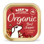 Ração Húmida Lily's Kitchen Organic Beef Supper Biológico de Vaca 150 Gr
