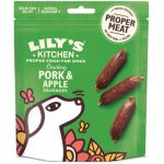 Lily's Kitchen Snacks Estaladiços Salsichas De Porco & Maçã 70g