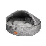 Agui Cama Dome Donut Bed 56 cm Cinzento Claro