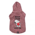 Zooz Pets Sweat Snoopy Keep Calm and Hug On