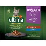 Ração Húmida ULTIMA Gato Esterilizado Vaca&atum 4x85g