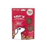 Lily's Kitchen Biscoitos para Cães Mini Burgers de Vaca, Chia e Couve 70gr