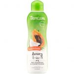 Tropiclean Shampoo + Condicionador Papaia e Coco 355 ml