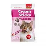 Sanal Cat Creamy Snacks Salmon 5x15g