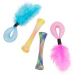 Trixie Conjunto de Brinquedos em Plástico com Chocalho para Gatos