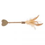 Trixie Matatabi Lolly com Coração de Catnip e Penas para Gatos 23 cm