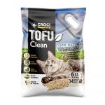 Croci Tofu Clean Areia Aglomerante Ecológica 6 Litros