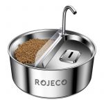 Rojeco Bebedouro + Dispensador Comida Inox