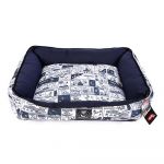Snoopy Cama Comic para Cães Azul 64 x 50 cm