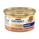 Ração Húmida Purina Gourmet Gold Mousse Salmão 24x85g