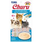 Ração Húmida Churu Snack Líquido Cremoso de Atum com Escalopes 4x14g