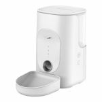 Dogness Dispensador de Alimentos Inteligente F16 Wifi 5g 4l com Tigela Plástica Branco